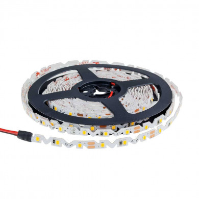 5л.м./ролка LED S-ЛЕНТА 2835 IP65 60LEDs/m, 6mmW DC12V, 7.2W/m – Топло Бяла