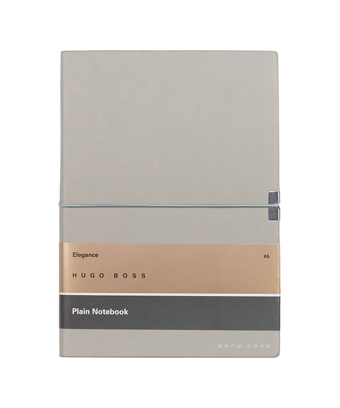 NOTEBOOK A5 ELEGANCE STORYLINE GREY PLAIN