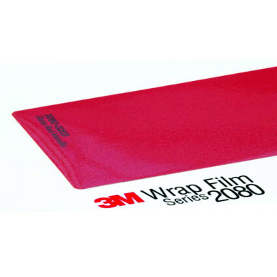 3M 2080 Wrap Film Series G203 Red Metallic - red metallic, glossy