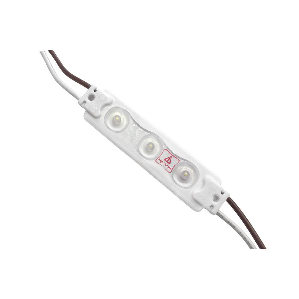 LED МОДУЛ С ЛУПА 3 160° AC220-264V 1.6W 145LM IP67 7000K 88*22*11mm