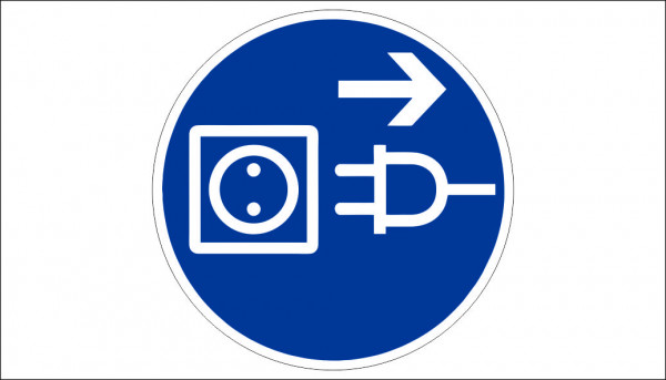 PLATE DISCONNECT POWER CORD 2