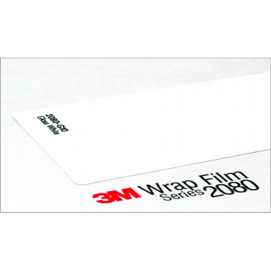 3M 2080 Wrap Film Series G10 – white, glossy