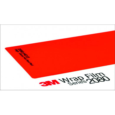 3M 2080 Wrap Film Series HG13- red super gloss