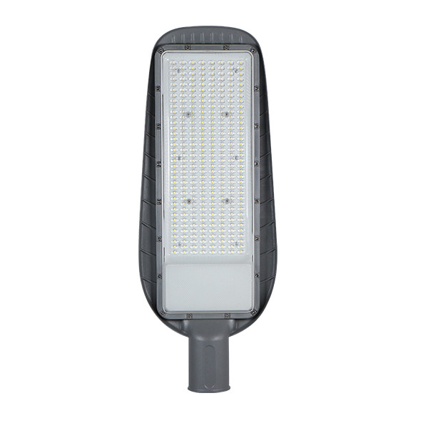 LED УЛИЧНО ОСВЕТЛЕНИЕ 200W 220-240V 100LM/W IP65 75×135° 6000K СИВО ТЯЛО