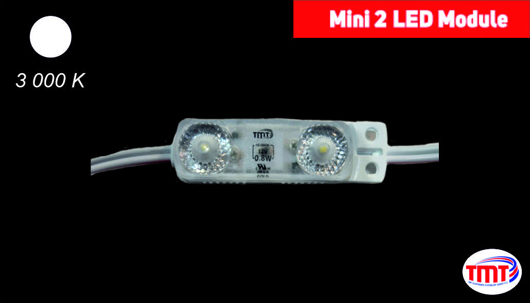 Mini 2 LED Module GOLD, 3 000K, 0,80W, IP 67