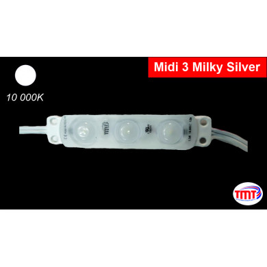 Midi 3 Milki Silver, LED Module, 10 000K, 1,50W, IP 67