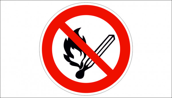 NO FIRE SIGN