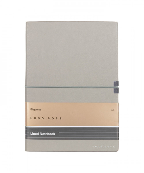 NOTEBOOK A5 ELEGANCE STORYLINE GREY LINED