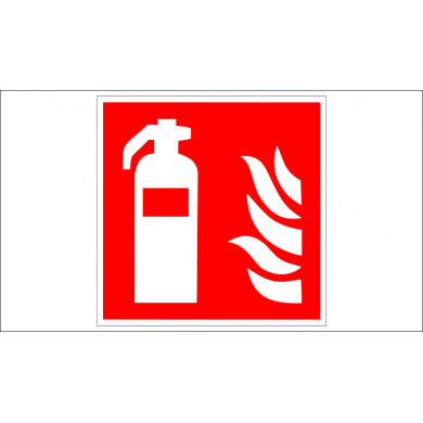 SIGN CARRY A FIRE EXTINGUISHER