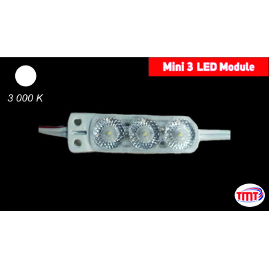 Mini 3 LED Module, 3 000K, 1,08W, IP 67