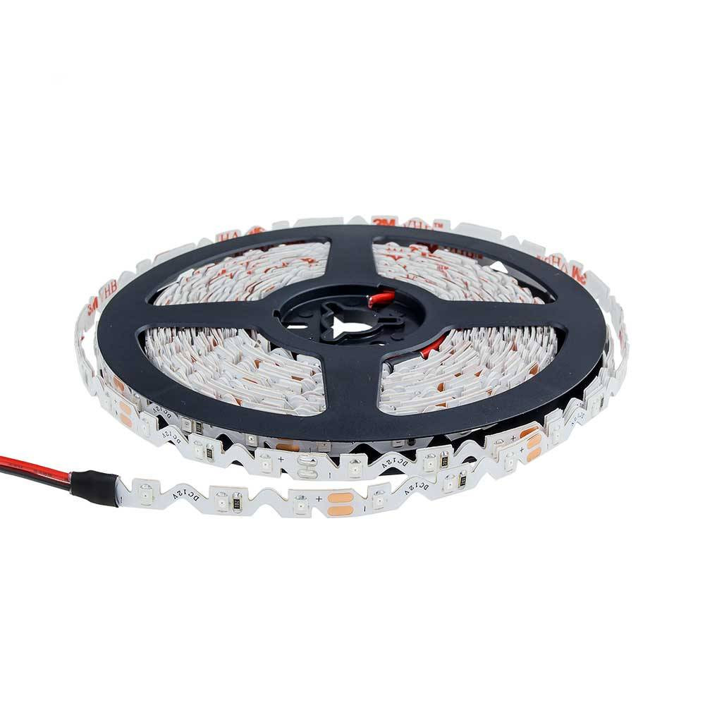 5л.м./ролка LED S-ЛЕНТА 2835 IP65 60LEDs/m, 6mmW DC12V, 7.2W/m ЧЕРВЕН