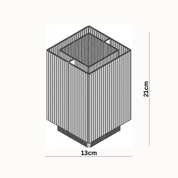 НАСТОЛНА ЛАМПА - 3D ПРИНТ - Concrit