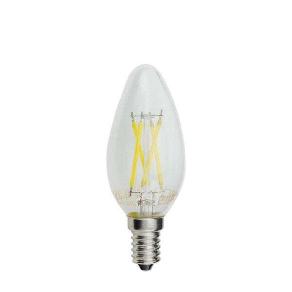 LED КРУШКА ФИЛАМЕНТ КЕНДЪЛ 4W 400LM E14 175-265V 6000К