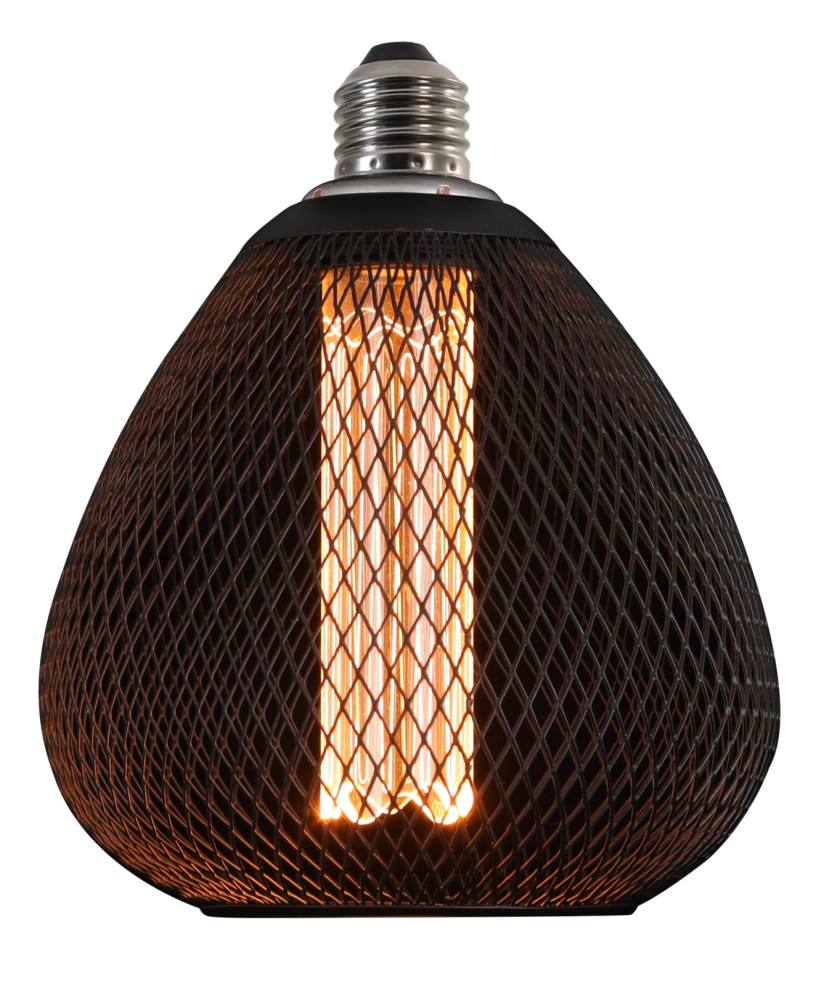 LED КРУШКА Е27 2.5W 188LM 180-240V 1800K ЧЕРНА- ЗЛАТИСТ ЕФЕКТ