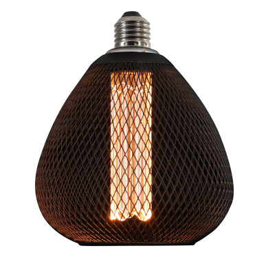 LED КРУШКА Е27 2.5W 188LM 180-240V 1800K ЧЕРНА- ЗЛАТИСТ ЕФЕКТ