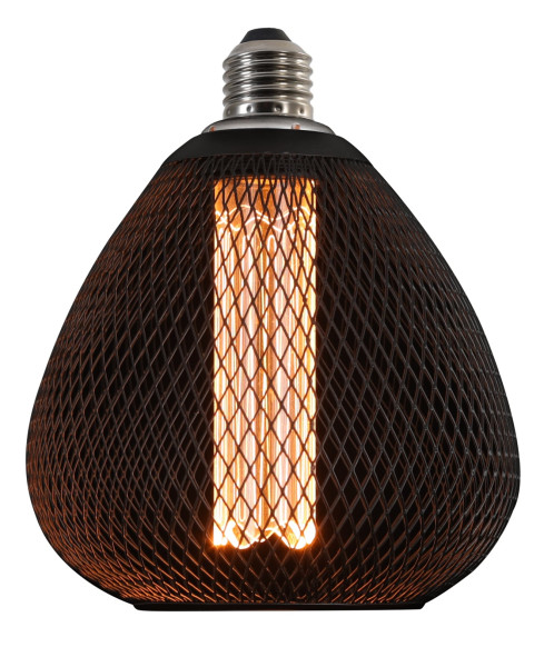 LED КРУШКА Е27 2.5W 188LM 180-240V 1800K ЧЕРНА- ЗЛАТИСТ ЕФЕКТ