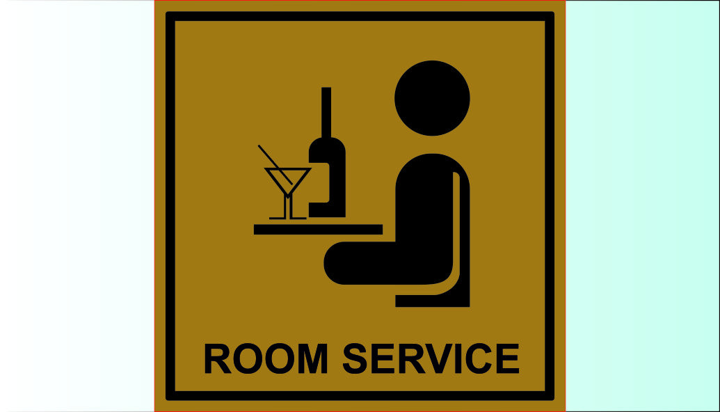 3D ПИКТОГРАМА ЗА ХОТЕЛ - ROOM SERVICE