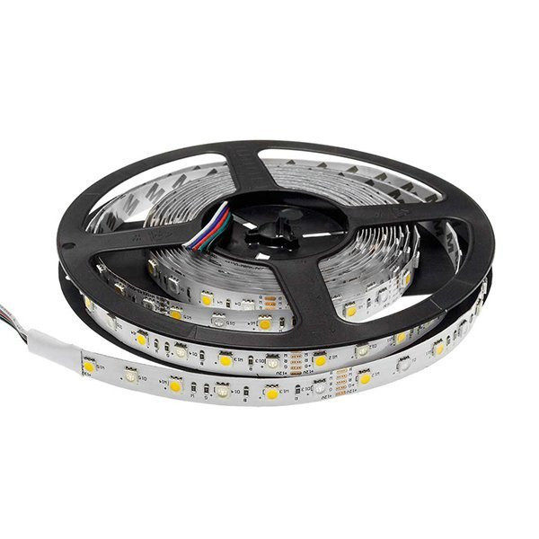 LED ЛЕНТА 1ролка-5м, 5050 60 SMD / m RGBW НЕВЛАГОЗАЩИТЕНА 