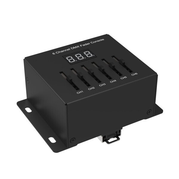 6CH DMX512 5-12VDC OR 3*AAA <10mA