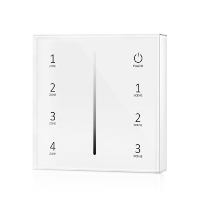 4 ЗОНИ ЕДИН ЦВЯТ ДИСТАНЦИОННО БЯЛО