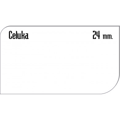  РАЗПЕНЕНО PVC ПЛОСКОСТ CELUKA БЯЛ - 24 ММ. 1220X2440 ММ. ЛИСТ