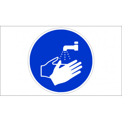 MANDATORY HAND WASHING SIGN