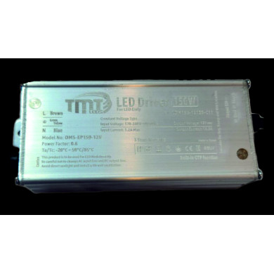 150W, 12V, IP68 LED DRIVERS Outdoor  Metal Case