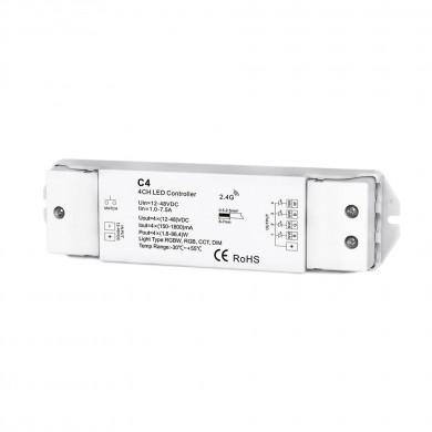 LED RGB/RGBW КОНТРОЛЕР 4CH 4*300mA C4 CONSTANT CURRENT