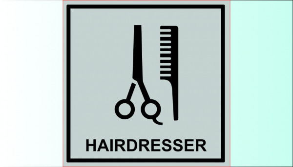 3D ПИКТОГРАМА ЗА ХОТЕЛ - HAIRDRESSER