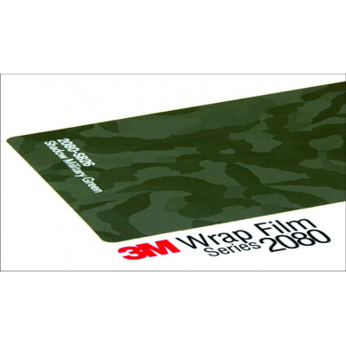 3M 2080 Wrap Film Series SB26 - Camouflage Green