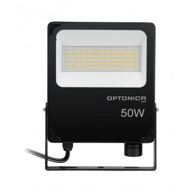 LED SMD ПРОЖЕКТОР 50W AC200-277V IP66 100LM/W PF>0.9 CCT-CHANGING WITH BREATH PLUG