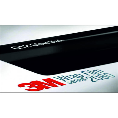 3M Wrap Film Series 2080 G12 – gloss black foil