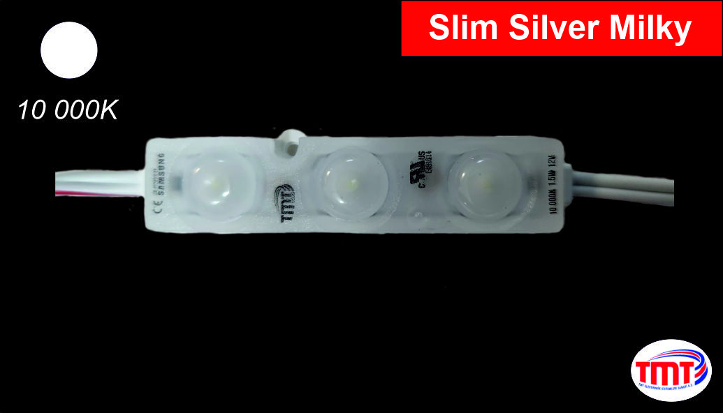 Slim Silver Milky, LED Module, 10000К, 1,50W, IP 67