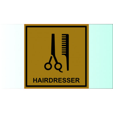 3D ПИКТОГРАМА ЗА ХОТЕЛ - HAIRDRESSER