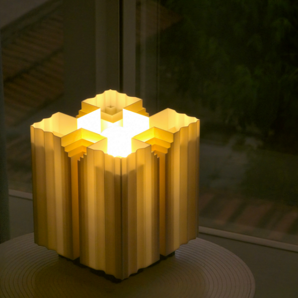 НАСТОЛНА ЛАМПА - 3D ПРИНТ -  Lume