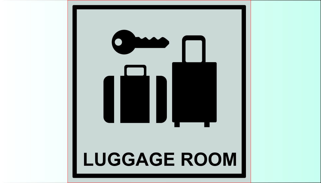 3D ПИКТОГРАМА ЗА ХОТЕЛ - LUGGAGE_ROOM