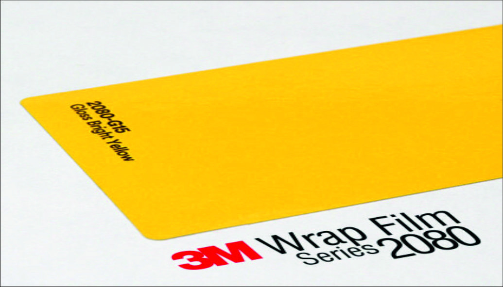 3M 2080 Wrap Film Series G15 Bright Yellow – светложълт, гланц