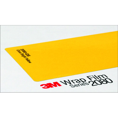 3M 2080 Wrap Film Series G15 Bright Yellow – светложълт, гланц