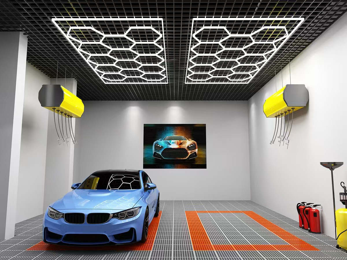 КОМПЛЕКТ 14 ХЕКСАНГОНОВ ОСВЕТИТЕЛ 456W 54720LM 6000K