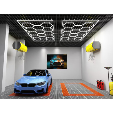 КОМПЛЕКТ 14 ХЕКСАНГОНОВ ОСВЕТИТЕЛ 456W 54720LM 6000K