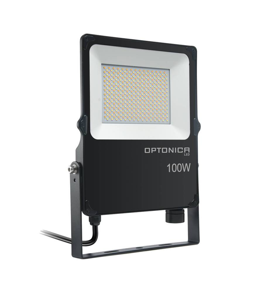 LED SMD ПРОЖЕКТОР 100W AC200-277V IP66 100LM/W PF>0.9 CCT-CHANGING WITH BREATH PLUG