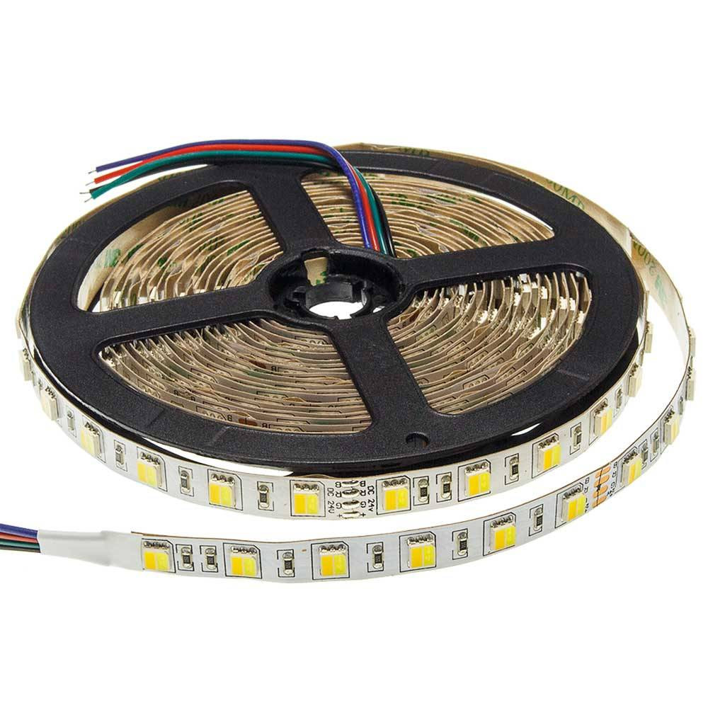 24V LED ЛЕНТА 1ролка-5м, 5025 60L/M 10MM 16W/M 800LM/M 3000K-6000K IP20