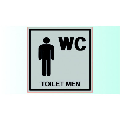 3D ПИКТОГРАМА ЗА ХОТЕЛ - TOILET_MEN