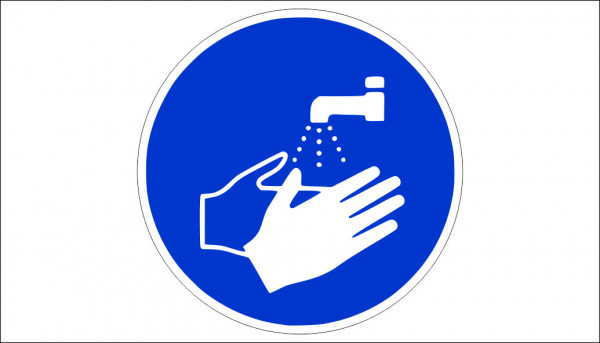 MANDATORY HAND WASHING SIGN