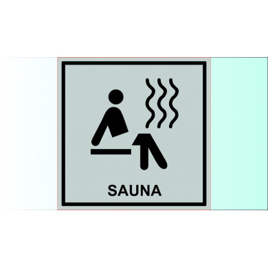 3D ПИКТОГРАМА ЗА ХОТЕЛ - SAUNA