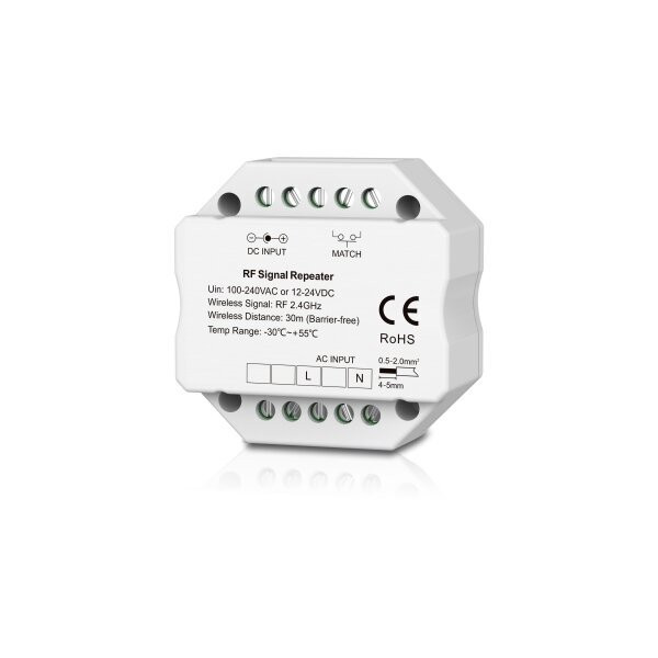 RF SIGNAL REPEATER AC100-240V(DC12-24V) RF2.4GHz