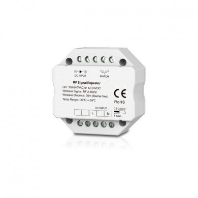 RF SIGNAL REPEATER AC100-240V(DC12-24V) RF2.4GHz