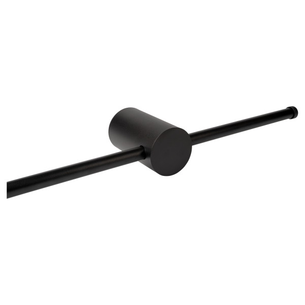 LED СТЕНЕН ОСВЕТИТЕЛ 16W ЧЕРЕН АЛУМИНИЙ 3000K IP20