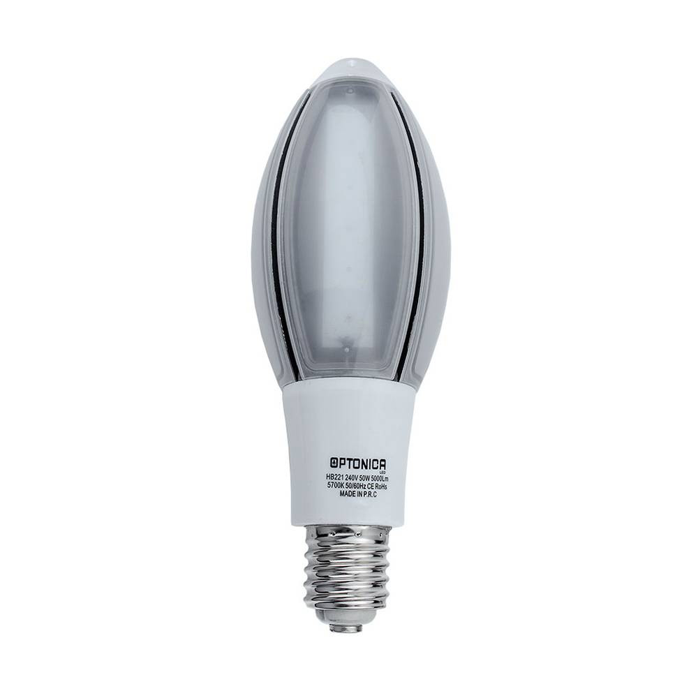 LED E40 110-240V 50W 5700K 100LM/W 0.95PF – 2 ГОДИШНА ГАРАНЦИЯ