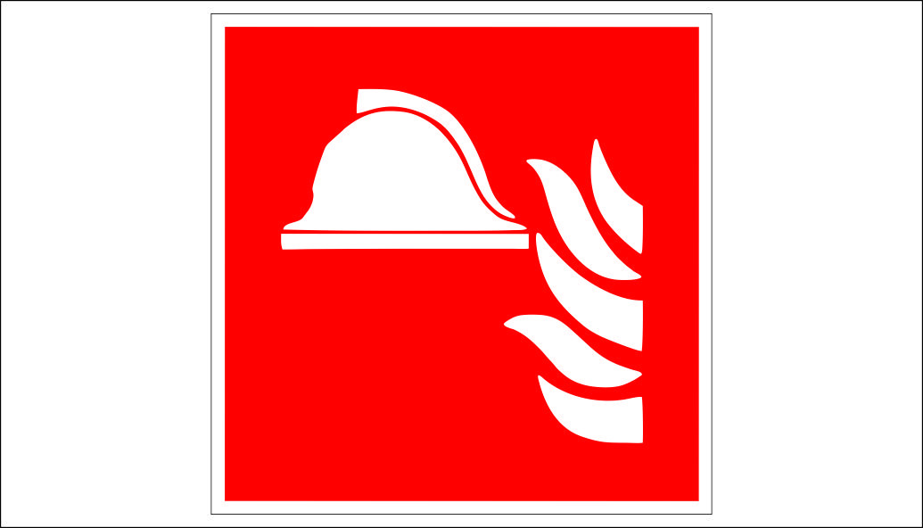 "FIRE FIGHTING FACILITIES" SIGN